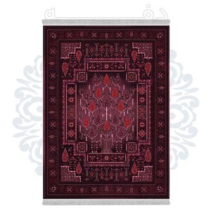 فرشینه دفه از جنس پارچه شانل ترک طرح فانتزی کد TM 435