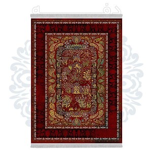 فرشینه دفه از جنس پارچه شانل ترک طرح فانتزی کد TM 439