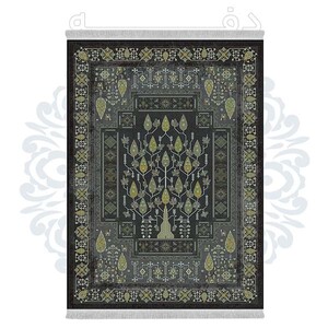 فرشینه دفه از جنس پارچه شانل ترک طرح فانتزی کد TM 442