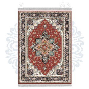 فرشینه دفه از جنس پارچه شانل ترک طرح فانتزی کد TM 444