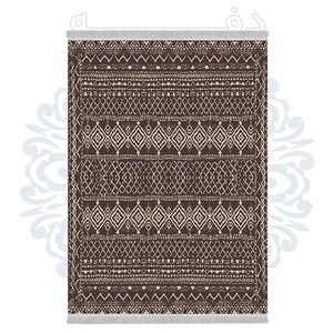 فرشینه دفه از جنس پارچه شانل ترک طرح فانتزی کد TM 446