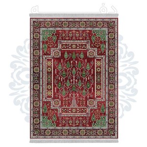 فرشینه دفه از جنس پارچه شانل ترک طرح فانتزی کد TM 453