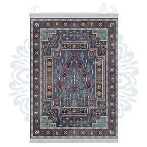 فرشینه دفه از جنس پارچه شانل ترک طرح فانتزی کد TM 454