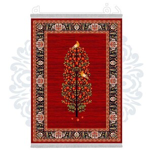 فرشینه دفه از جنس پارچه شانل ترک طرح فانتزی کد TM 458