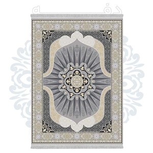 فرشینه دفه از جنس پارچه شانل ترک طرح فانتزی کد TM 467