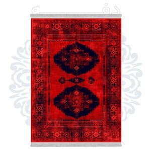 فرشینه دفه از جنس پارچه شانل ترک طرح فانتزی کد TM 471