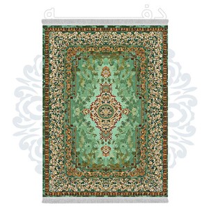 فرشینه دفه از جنس پارچه شانل ترک طرح فانتزی کد TM 495