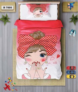 سرویس روتختی یک نفره 4 تکه برند دفه مدل DS97