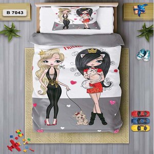 سرویس روتختی یک نفره 4 تکه برند دفه مدل DS135