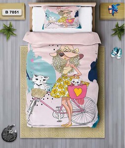 سرویس روتختی یک نفره 4 تکه برند دفه مدل DS145