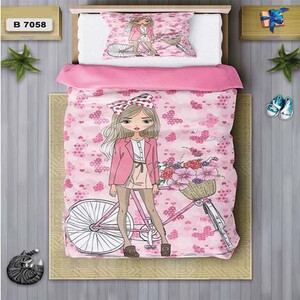 سرویس روتختی یک نفره 4 تکه برند دفه مدل DS147