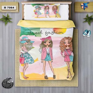 سرویس روتختی یک نفره 4 تکه برند دفه مدل DS156