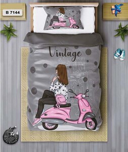 سرویس روتختی یک نفره 4 تکه برند دفه مدل DS214