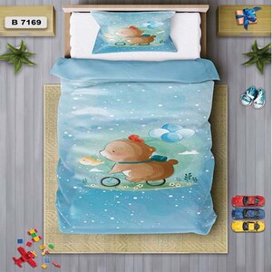 سرویس روتختی یک نفره 4 تکه برند دفه مدل DS238