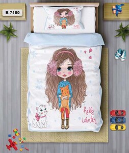 سرویس روتختی یک نفره 4 تکه برند دفه مدل DS249