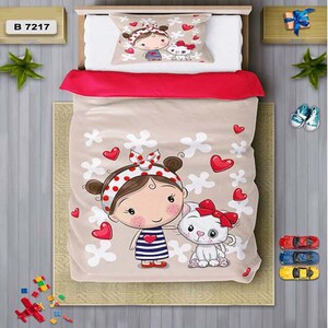 سرویس روتختی یک نفره 4 تکه برند دفه مدل DS286