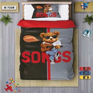 سرویس روتختی یک نفره 4 تکه برند دفه مدل DS298