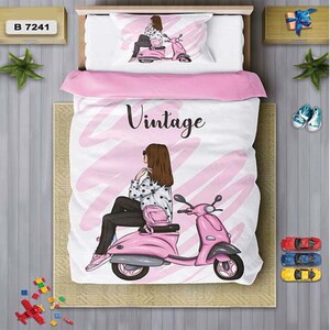 سرویس روتختی یک نفره 4 تکه برند دفه مدل DS309