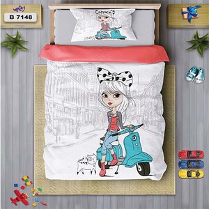 سرویس روتختی یک نفره 4 تکه برند دفه مدل DS313