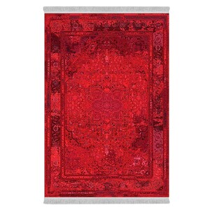 فرشینه دفه از جنس پارچه شانل ترک طرح فانتزی کد 9034