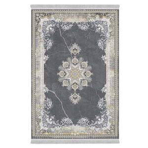 فرشینه دفه از جنس پارچه شانل ترک طرح فانتزی کد 9076