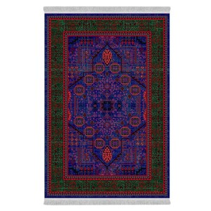 فرشینه دفه از جنس پارچه شانل ترک طرح فانتزی کد 9118