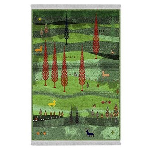 فرشینه دفه از جنس پارچه شانل ترک طرح فانتزی کد 9123