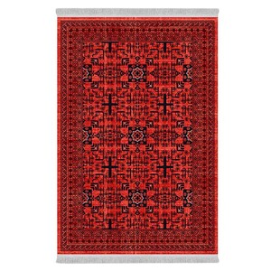 فرشینه دفه از جنس پارچه شانل ترک طرح فانتزی کد 9156