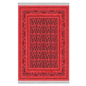 فرشینه دفه از جنس پارچه شانل ترک طرح فانتزی کد 9166