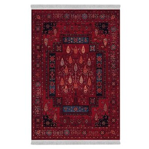 فرشینه دفه از جنس پارچه شانل ترک طرح فانتزی کد 9196