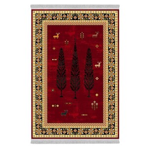 فرشینه دفه از جنس پارچه شانل ترک طرح فانتزی کد 9219