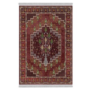 فرشینه دفه از جنس پارچه شانل ترک طرح فانتزی کد 9227