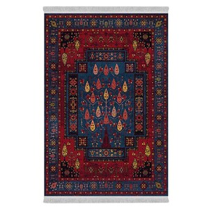 فرشینه دفه از جنس پارچه شانل ترک طرح فانتزی کد 9230