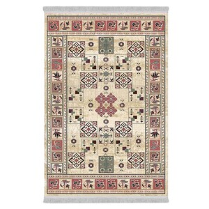 فرشینه دفه از جنس پارچه شانل ترک طرح فانتزی کد 9326