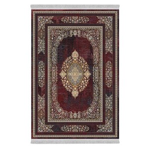 فرشینه دفه از جنس پارچه شانل ترک طرح فانتزی کد 9366