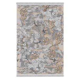 فرشینه دفه از جنس پارچه شانل ترک طرح فانتزی کد 9377