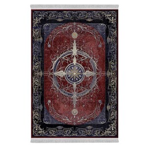 فرشینه دفه از جنس پارچه شانل ترک طرح فانتزی کد 9396