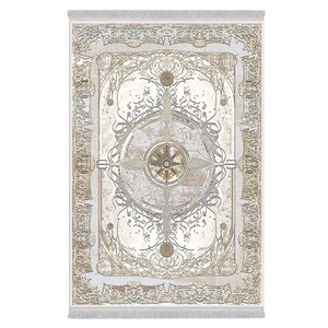 فرشینه دفه از جنس پارچه شانل ترک طرح فانتزی کد 9397