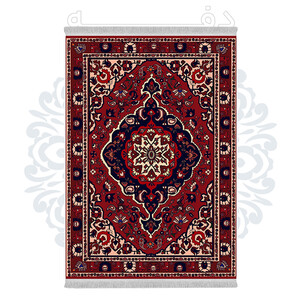 فرشینه از جنس پارچه هازان مخمل ترک طرح سنتی و مدرن برند دفه کد DHU219