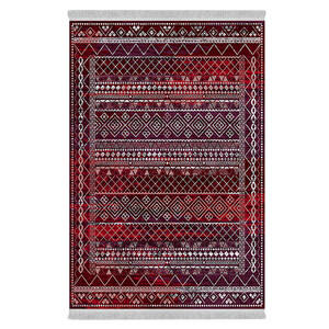 فرشینه از جنس پارچه هازان مخمل ترک طرح سنتی و مدرن برند دفه کد DHL240