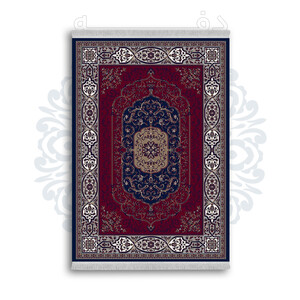 فرشینه از جنس پارچه هازان مخمل ترک طرح سنتی و مدرن برند دفه کد DAMG463