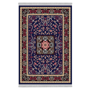 فرشینه از جنس پارچه هازان مخمل ترک طرح سنتی و مدرن برند دفه کد DAMG617