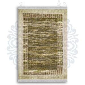 فرشینه از جنس پارچه هازان مخمل ترک طرح گلیم برند دفه کد DDGG 43