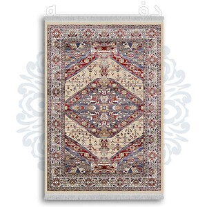 فرشینه از جنس پارچه هازان مخمل ترک طرح گلیم برند دفه کد DDGG 132