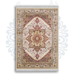 فرشینه از جنس پارچه هازان مخمل ترک طرح گلیم برند دفه کد DDGG 187