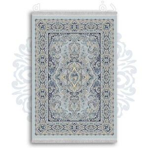فرشینه از جنس پارچه هازان مخمل ترک طرح سنتی و مدرن برند دفه کد DDSS15