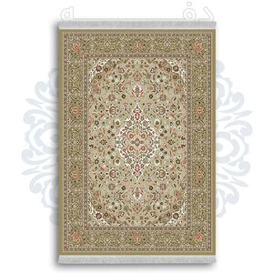 فرشینه از جنس پارچه هازان مخمل ترک طرح سنتی و مدرن برند دفه کد DDSS58