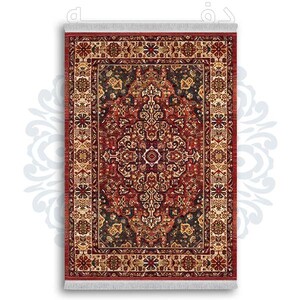 فرشینه از جنس پارچه هازان مخمل ترک طرح سنتی و مدرن برند دفه کد DDSS61