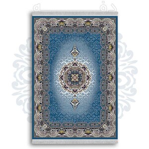 فرشینه از جنس پارچه هازان مخمل ترک طرح سنتی و مدرن برند دفه کد DDSS65