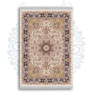 فرشینه از جنس پارچه هازان مخمل ترک طرح سنتی و مدرن برند دفه کد DDSS114